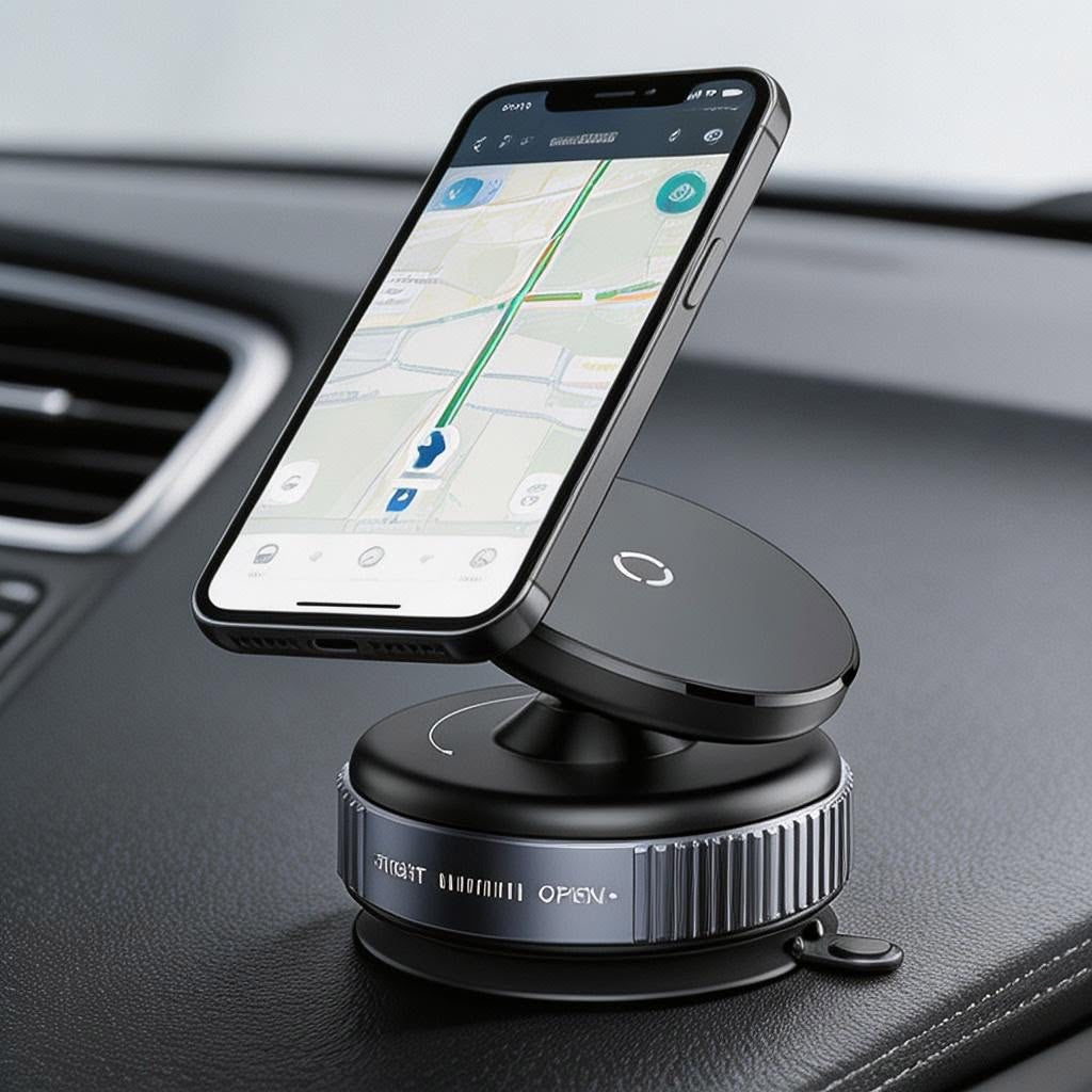 360°  Magnetic Car Phone Holder