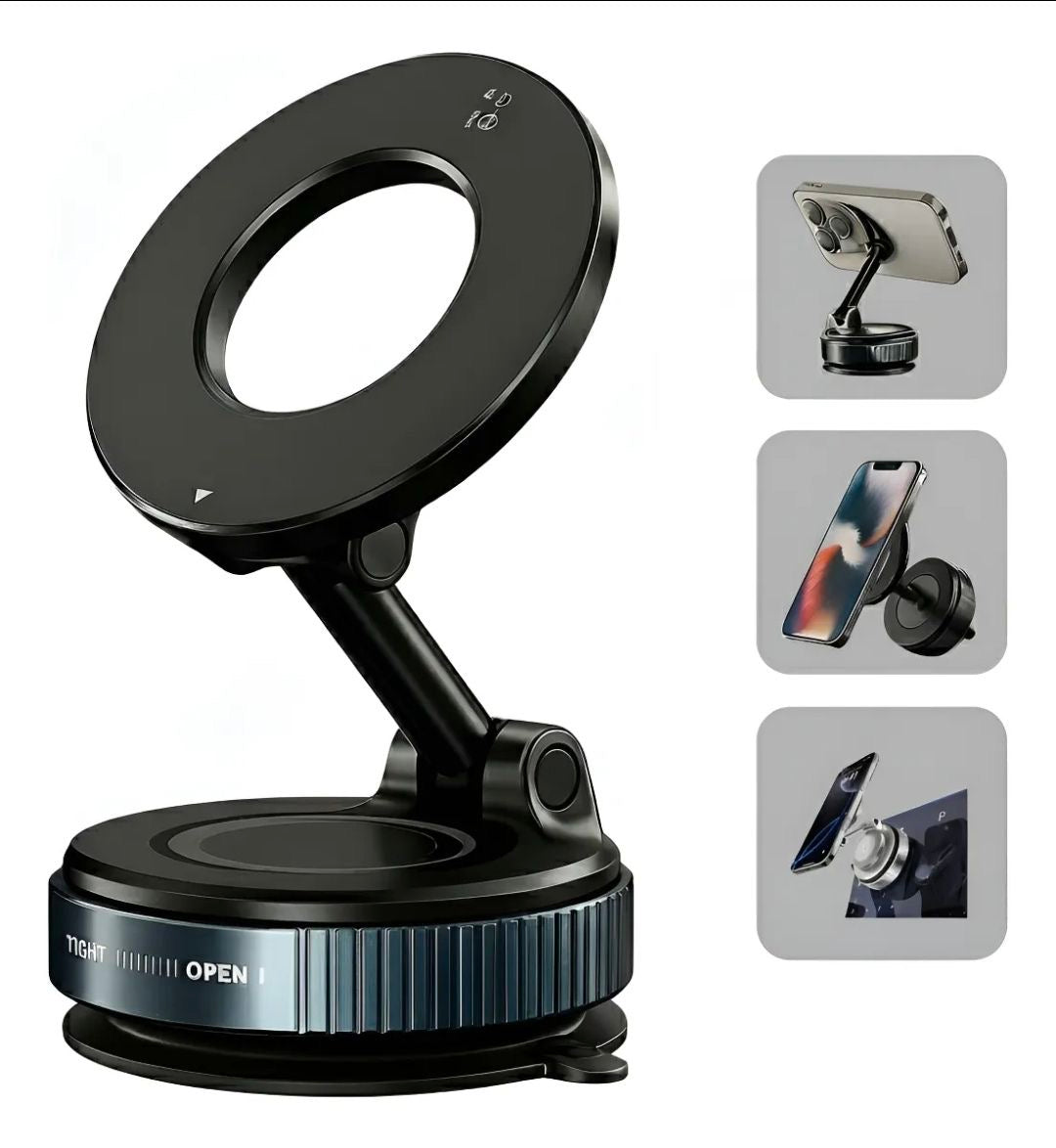 360°  Magnetic Car Phone Holder